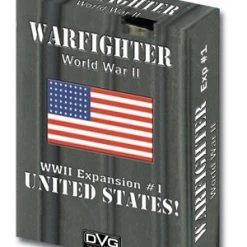 Dan Verssen Games (DVG) Board Games Warfighter: WWII Expansion #1 - United States!