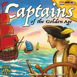 Golden Age Games Board Games Captains Of The Golden Age