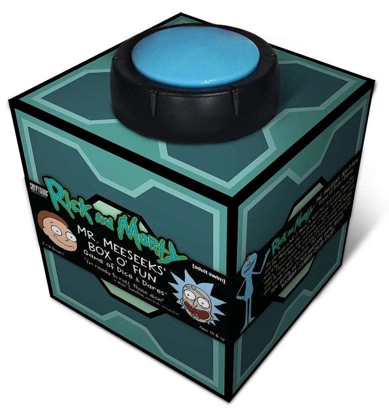 Cryptozoic Entertainment Board Games Rick And Morty: Mr. Meeseeks' Box O' Fun Dice And Dares Game 1 Cryptozoic Entertainment Board Games Rick And Morty: Mr. Meeseeks' Box O' Fun Dice And Dares Game