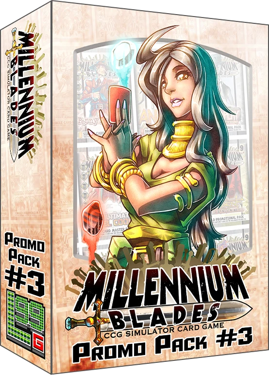 Level 99 Games Board Games Millennium Blades: Fusion (Promo Pack #3) 1 Level 99 Games Board Games Millennium Blades: Fusion (Promo Pack #3)