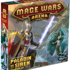 Arcane Wonders Mage Wars Arena: Paladin Vs Siren Expansion Set