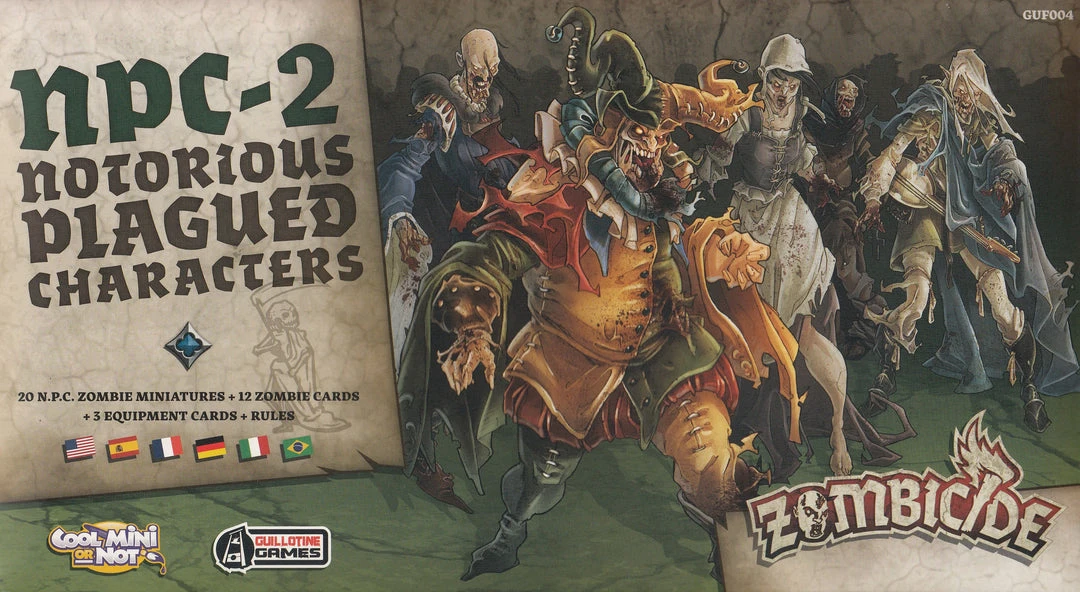 CMON Limited Zombicide: Black Plague - NPC-2 1 CMON Limited Zombicide: Black Plague - NPC-2
