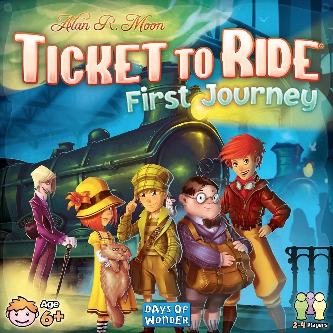 Days Of Wonder Ticket To Ride: First Journey (U.S.) 1 Days Of Wonder Ticket To Ride: First Journey (U.S.)