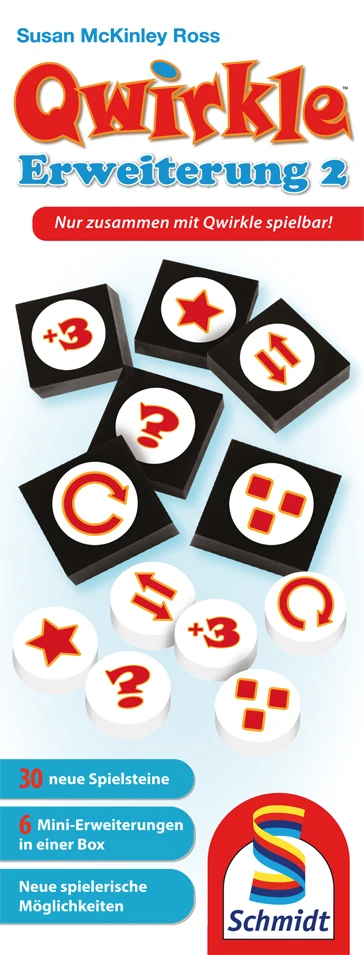 Schmidt Spiele Qwirkle: Erweiterung 2 (German Import) Board Games 1 Schmidt Spiele Qwirkle: Erweiterung 2 (German Import) Board Games