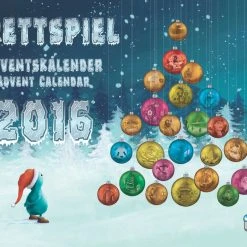 Frosted Games Brettspiel Adventskalender 2016 (Without Box)