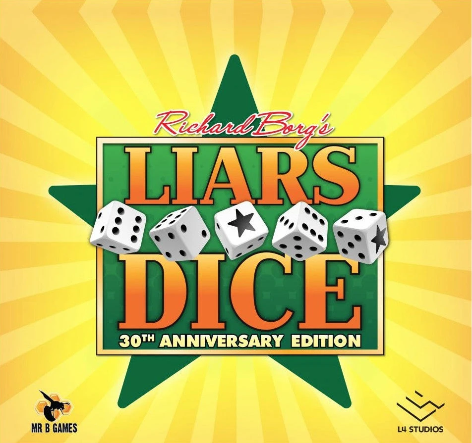 Milton Bradley Liar's Dice 30th Anniversary Edition Board Games 1 Milton Bradley Liar's Dice 30th Anniversary Edition Board Games