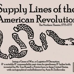 Hollandspiele Supply Lines Of The American Revolution: The Northern Theater, 1775-1777 Board Games