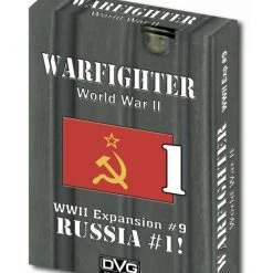 Dan Verssen Games (DVG) Warfighter: WWII Expansion #9 - Russia #1! Board Games