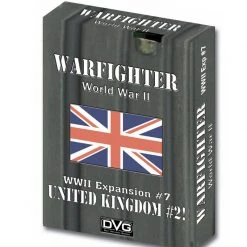 Dan Verssen Games (DVG) Warfighter: WWII Expansion #7 - United Kingdom #2! Board Games