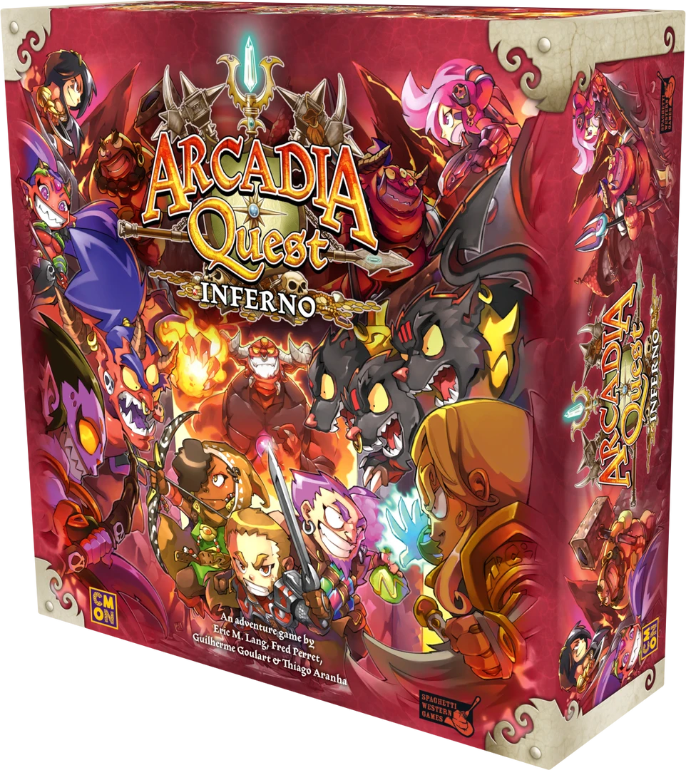 CMON Limited Arcadia Quest: Inferno Board Games 1 CMON Limited Arcadia Quest: Inferno Board Games