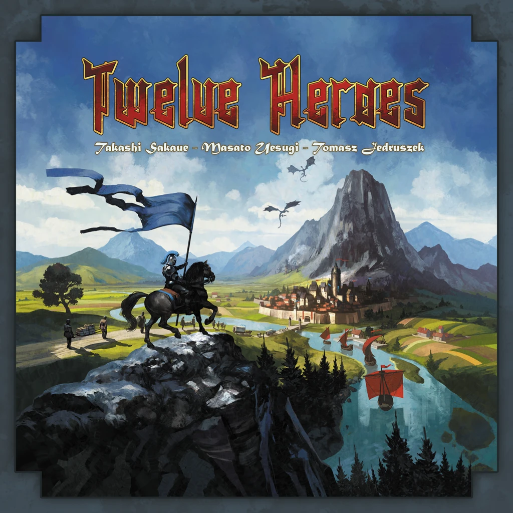 Catch Up Games Twelve Heroes (French Import) Board Games 1 Catch Up Games Twelve Heroes (French Import) Board Games