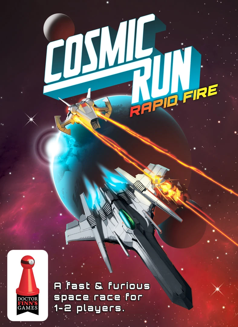 Dr. Finn's Games Cosmic Run: Rapid Fire Board Games 1 Dr. Finn's Games Cosmic Run: Rapid Fire Board Games