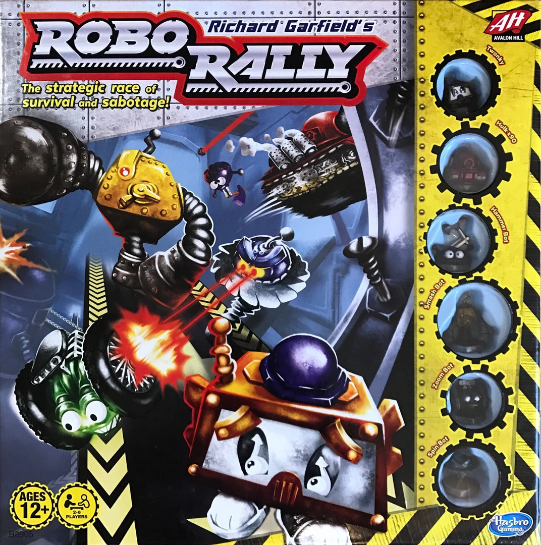 Avalon Hill Games, Inc. Robo Rally (New Edition) Board Games 1 Avalon Hill Games, Inc. Robo Rally (New Edition) Board Games