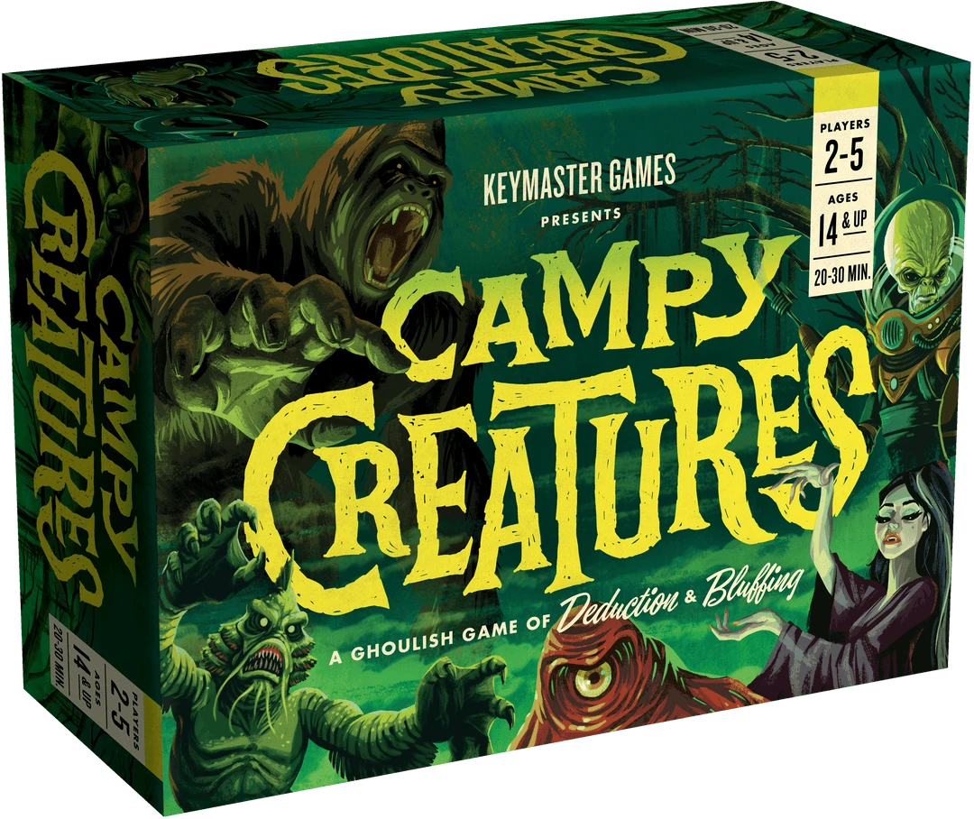 Keymaster Games Board Games Campy Creatures (Second Edition) 1 Keymaster Games Board Games Campy Creatures (Second Edition)