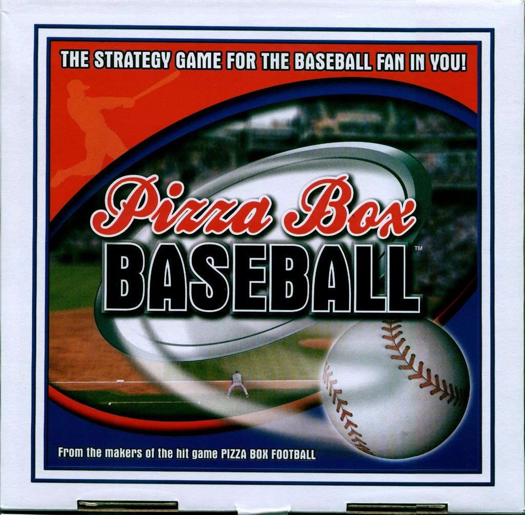 On The Line Game Company Pizza Box Baseball 1 On The Line Game Company Pizza Box Baseball