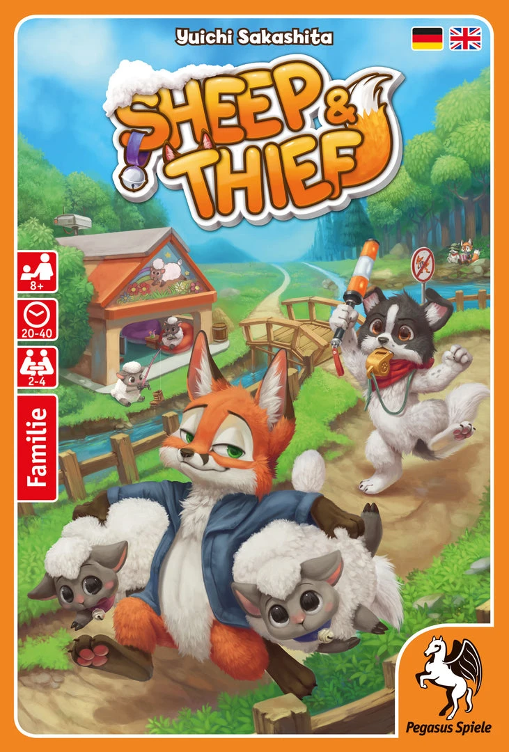 Pegasus Spiele Board Games Sheep & Thief (Import) 1 Pegasus Spiele Board Games Sheep & Thief (Import)