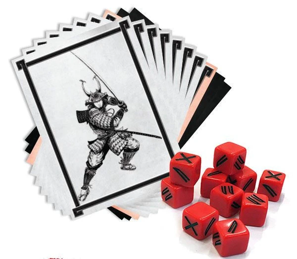 Warlord Games Test Of Honour: The Samurai Miniatures Game - Dice & Cards Expansion Set 1 Warlord Games Test Of Honour: The Samurai Miniatures Game - Dice & Cards Expansion Set