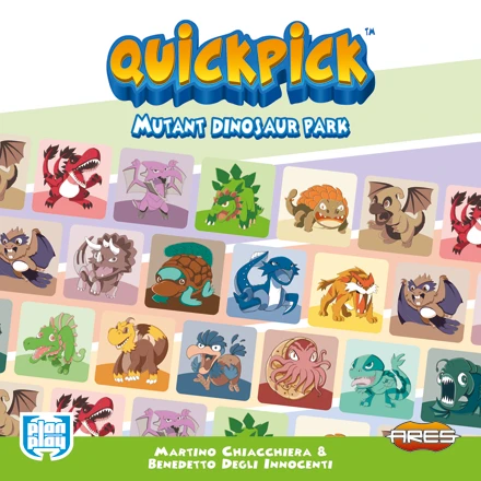 Ares Games Board Games Quickpick: Mutant Dinosaur Park 1 Ares Games Board Games Quickpick: Mutant Dinosaur Park