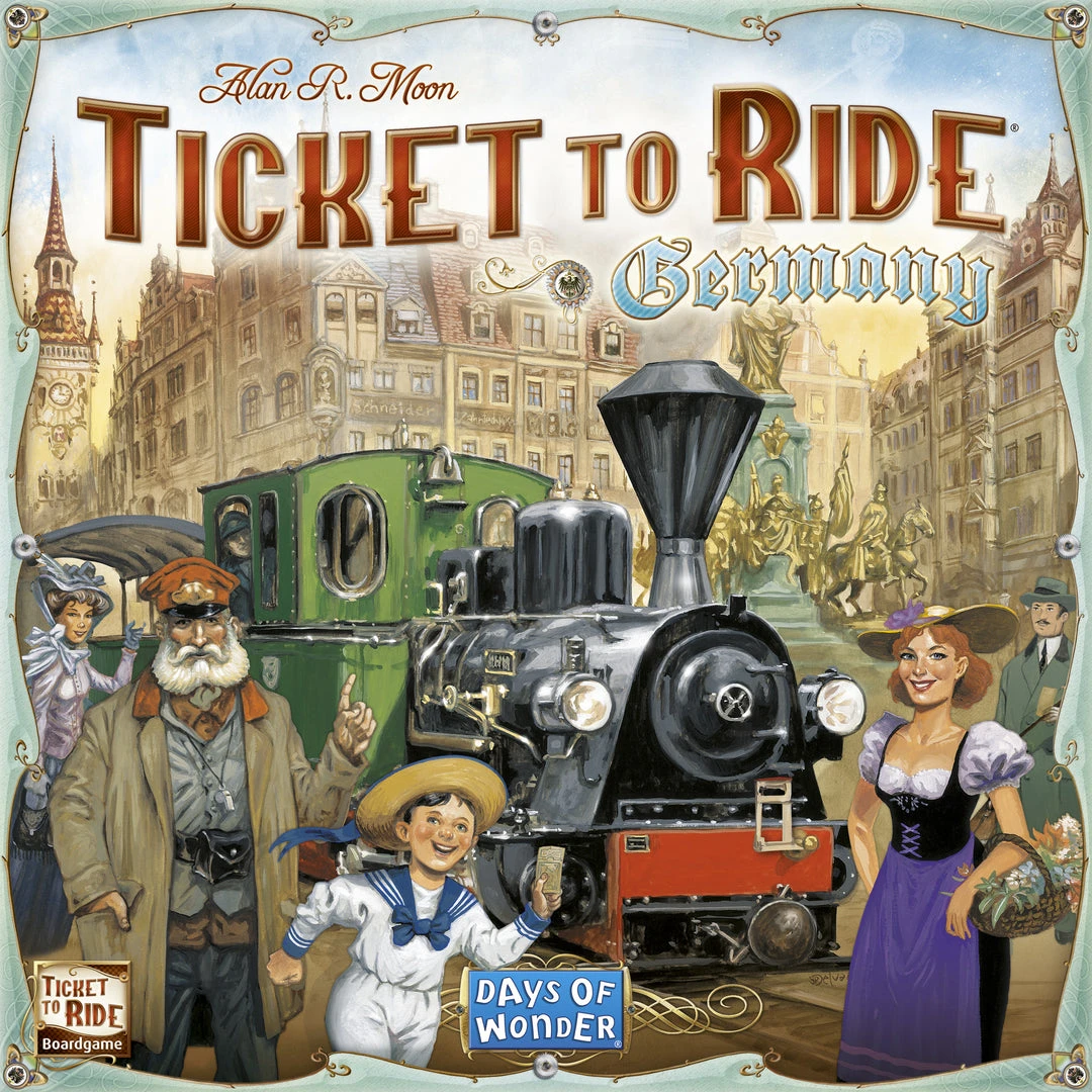 Days Of Wonder Ticket To Ride: Germany Board Games 1 Days Of Wonder Ticket To Ride: Germany Board Games