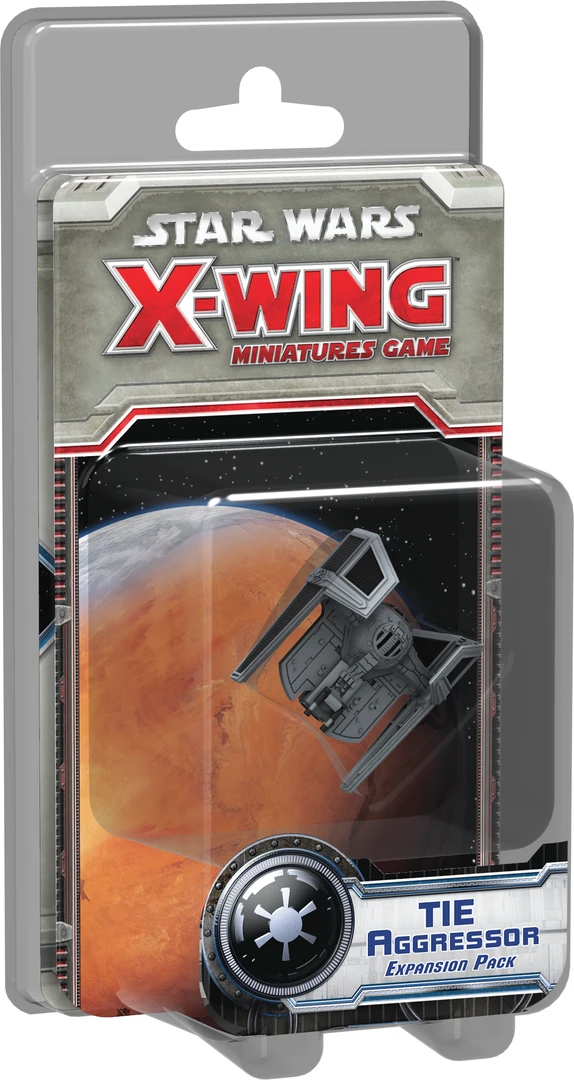 Fantasy Flight Games Star Wars: X-Wing Miniatures Game - TIE Aggressor Expansion Pack Board Games 1 Fantasy Flight Games Star Wars: X-Wing Miniatures Game - TIE Aggressor Expansion Pack Board Games