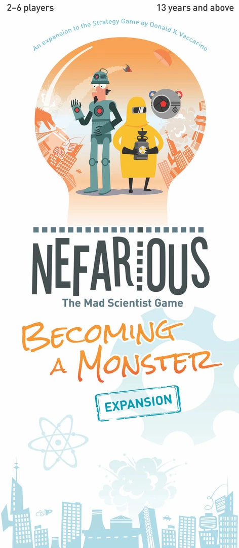 USAopoly Board Games Nefarious: Becoming A Monster Expansion 1 USAopoly Board Games Nefarious: Becoming A Monster Expansion