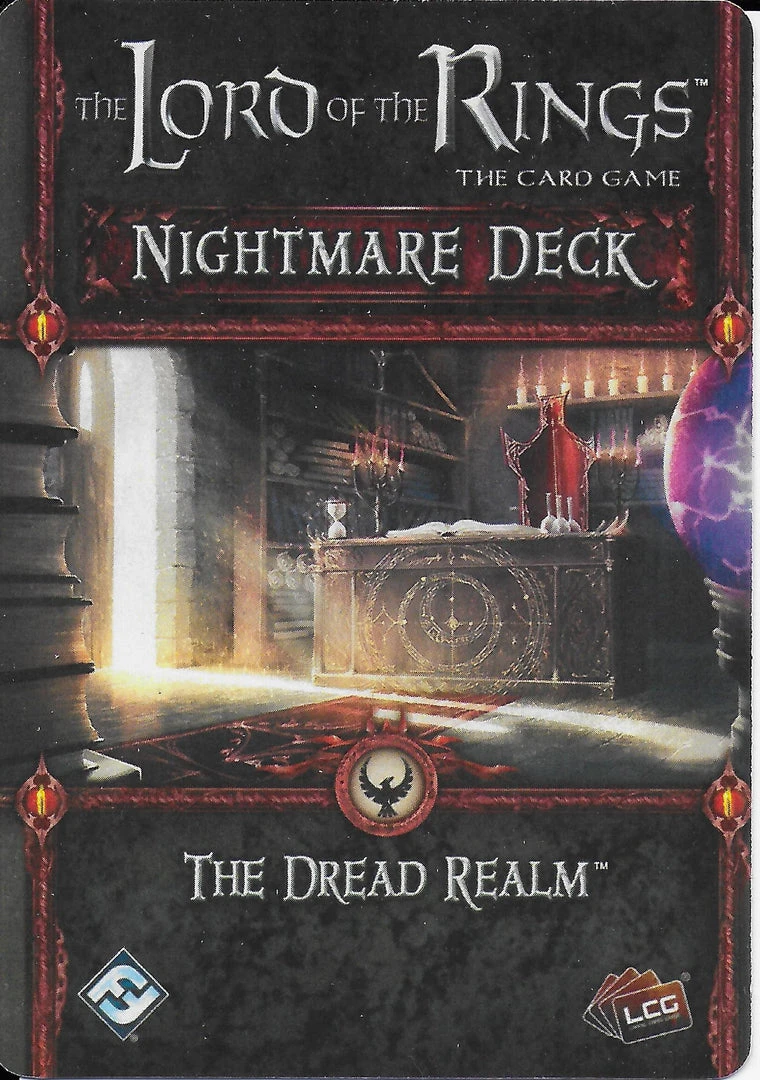 Fantasy Flight Games The Lord Of The Rings: The Card Game - The Dread Realm Nightmare Deck Board Games 1 Fantasy Flight Games The Lord Of The Rings: The Card Game - The Dread Realm Nightmare Deck Board Games