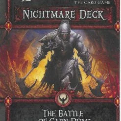 Fantasy Flight Games The Lord Of The Rings: The Card Game - The Battle Of Carn Dûm Nightmare Deck Board Games