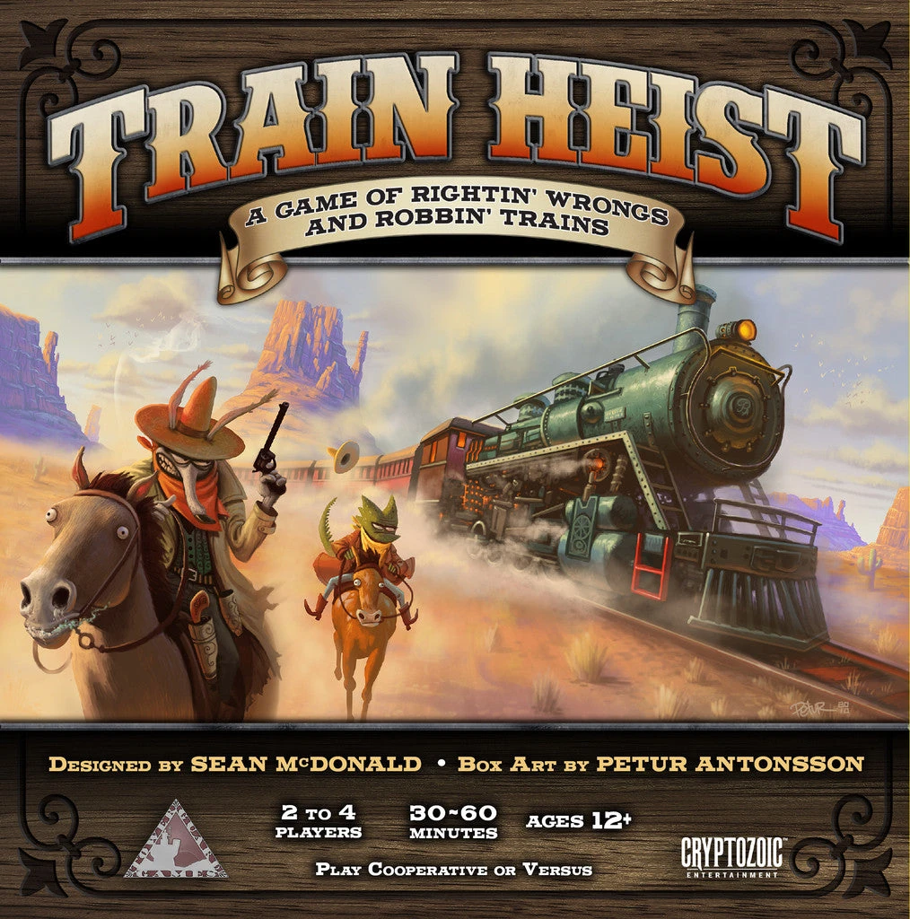 Cryptozoic Entertainment Train Heist 1 Cryptozoic Entertainment Train Heist