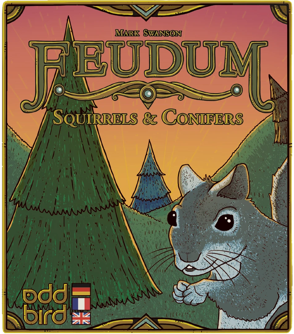 Odd Bird Games Feudum: Squirrels & Conifers Board Games 1 Odd Bird Games Feudum: Squirrels & Conifers Board Games
