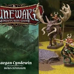 Fantasy Flight Games Board Games Runewars Miniatures Game: Maegan Cyndewin - Hero Expansion