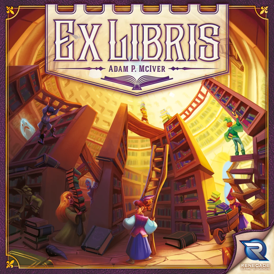 Renegade Game Studios Board Games Ex Libris 1 Renegade Game Studios Board Games Ex Libris