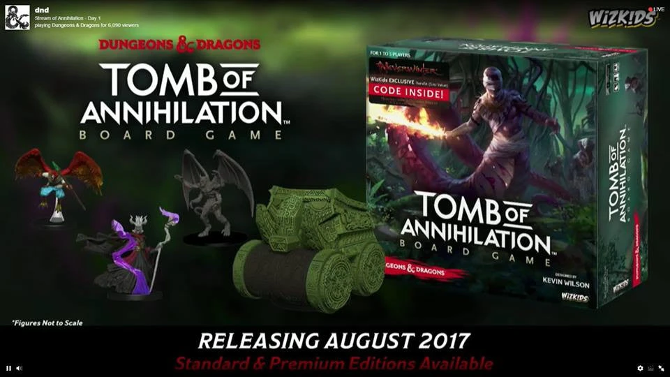WizKids Dungeons & Dragons: Tomb Of Annihilation Board Game (Premium Edition) 1 WizKids Dungeons & Dragons: Tomb Of Annihilation Board Game (Premium Edition)