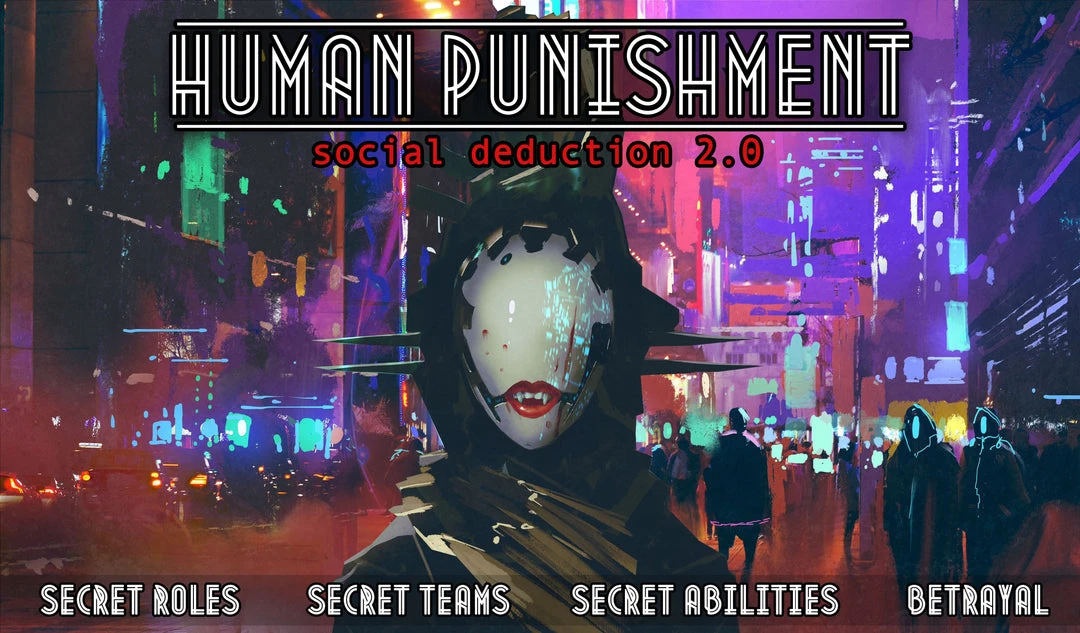 Godot Games Board Games Human Punishment: Social Deduction 2.0 ALL IN SET (Includes Base Game + Expansions) 1 Godot Games Board Games Human Punishment: Social Deduction 2.0 ALL IN SET (Includes Base Game + Expansions)