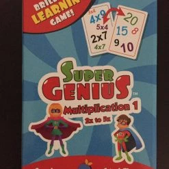 Blue Orange Games Super Genius: Multiplication 1 Board Games
