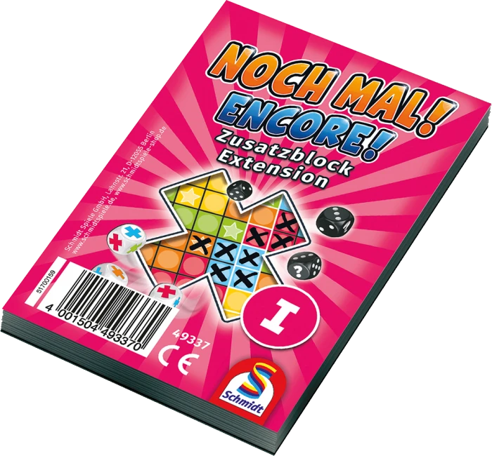 Schmidt Spiele Noch Mal!: Zusatzblock I 1 Schmidt Spiele Noch Mal!: Zusatzblock I