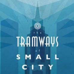 AVStudioGames Board Games Tramways: The Tramways Of Small City (Blue)