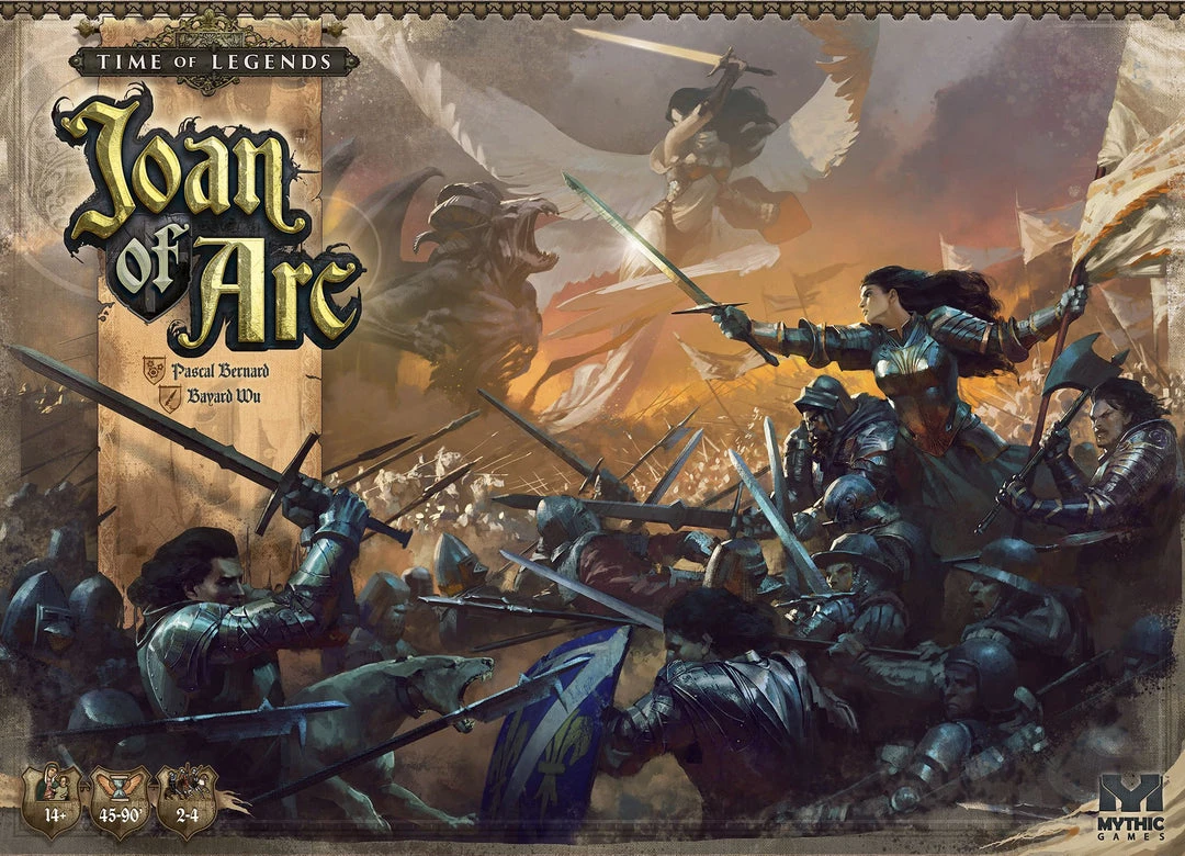 Mythic Games Time Of Legends: Joan Of Arc Board Games 1 Mythic Games Time Of Legends: Joan Of Arc Board Games