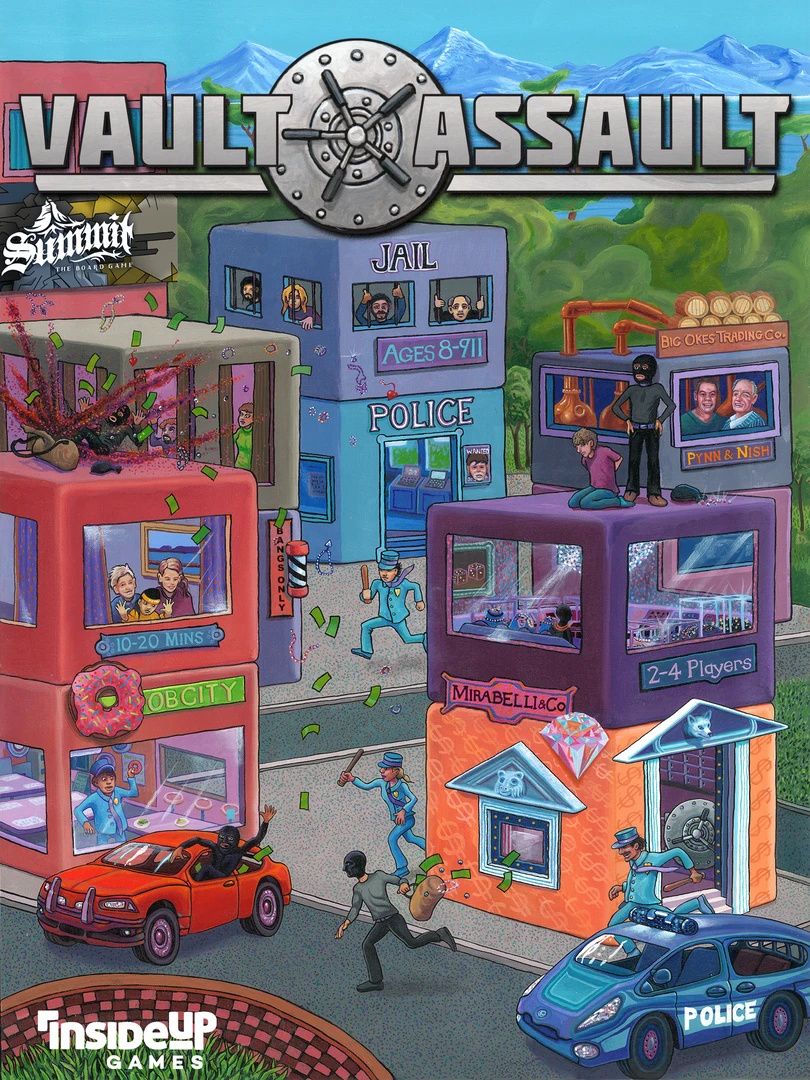 Inside Up Games Board Games Vault Assault 1 Inside Up Games Board Games Vault Assault