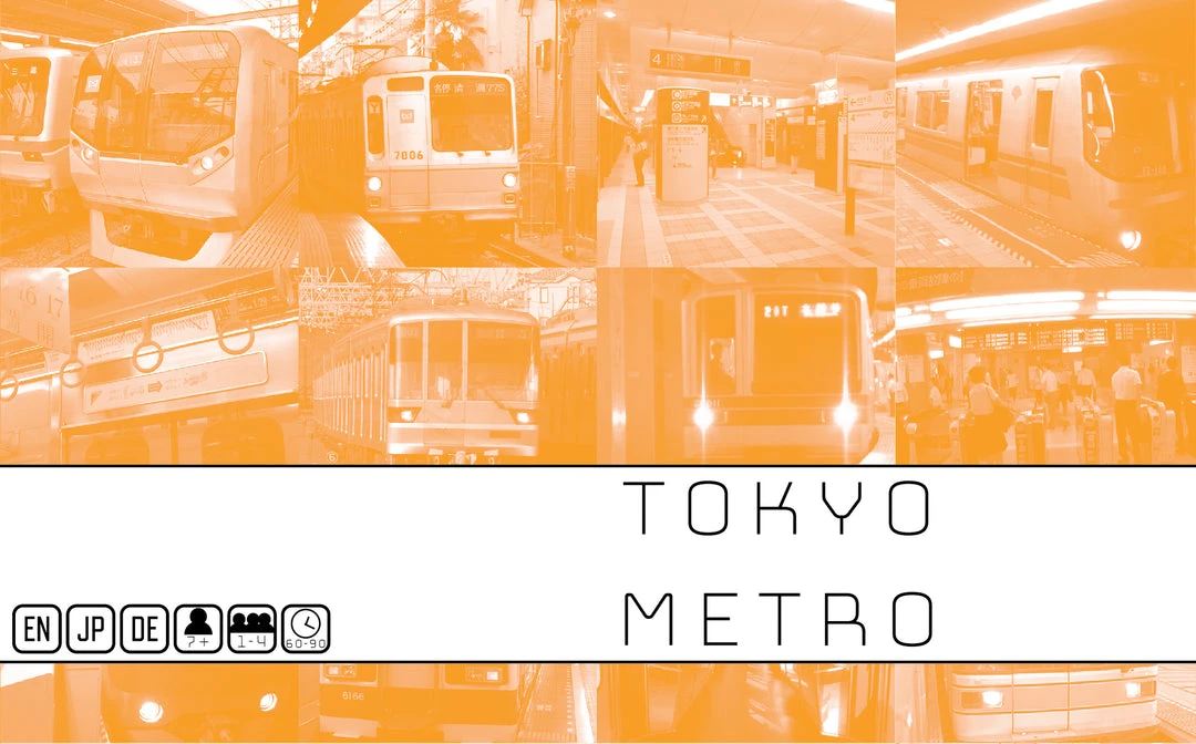 Jordan Draper Games Board Games Tokyo Metro 1 Jordan Draper Games Board Games Tokyo Metro