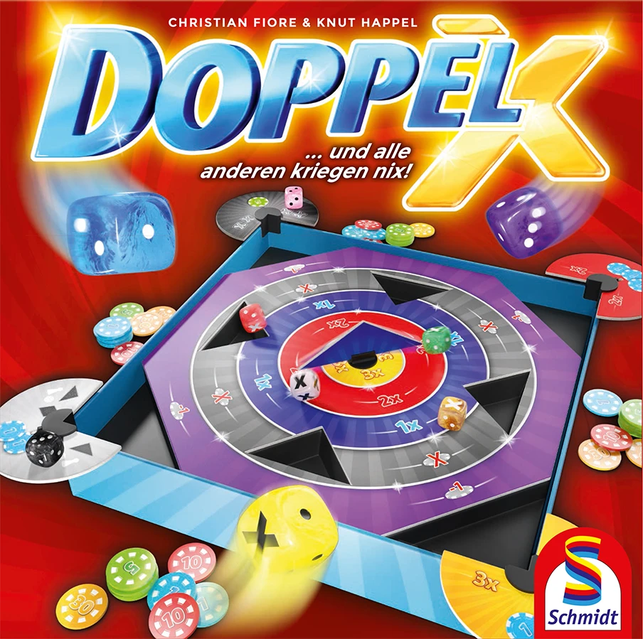 Schmidt Spiele Doppel X (German Import) Board Games 1 Schmidt Spiele Doppel X (German Import) Board Games