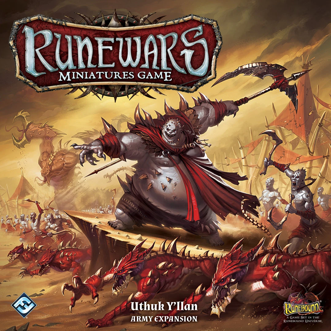 Fantasy Flight Games Runewars Miniatures Game: Uthuk Y'llan Army Expansion Board Games 1 Fantasy Flight Games Runewars Miniatures Game: Uthuk Y'llan Army Expansion Board Games