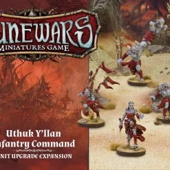 Fantasy Flight Games Runewars Miniatures Game: Uthuk Y'llan Infantry Command Expansion