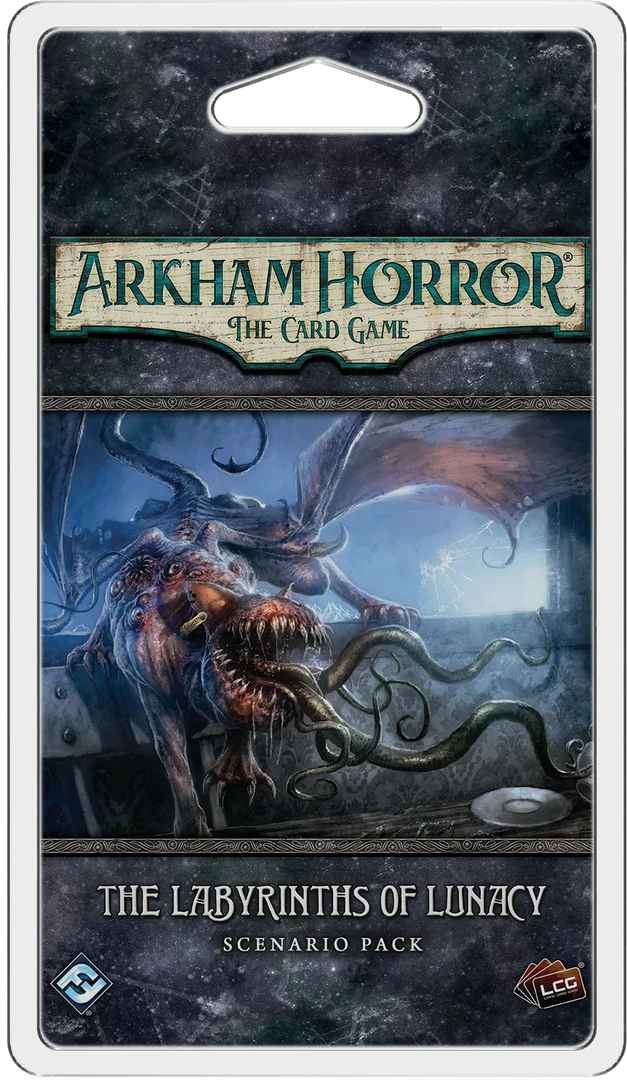 Fantasy Flight Games Board Games Arkham Horror: The Card Game - The Labyrinths Of Lunacy Scenario Pack 1 Fantasy Flight Games Board Games Arkham Horror: The Card Game - The Labyrinths Of Lunacy Scenario Pack