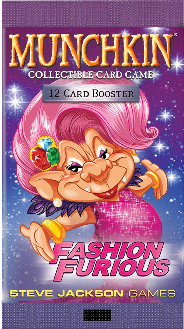 Steve Jackson Games Board Games Munchkin Collectible Card Game: Booster - Fashion Furious Booster Box 1 Steve Jackson Games Board Games Munchkin Collectible Card Game: Booster - Fashion Furious Booster Box