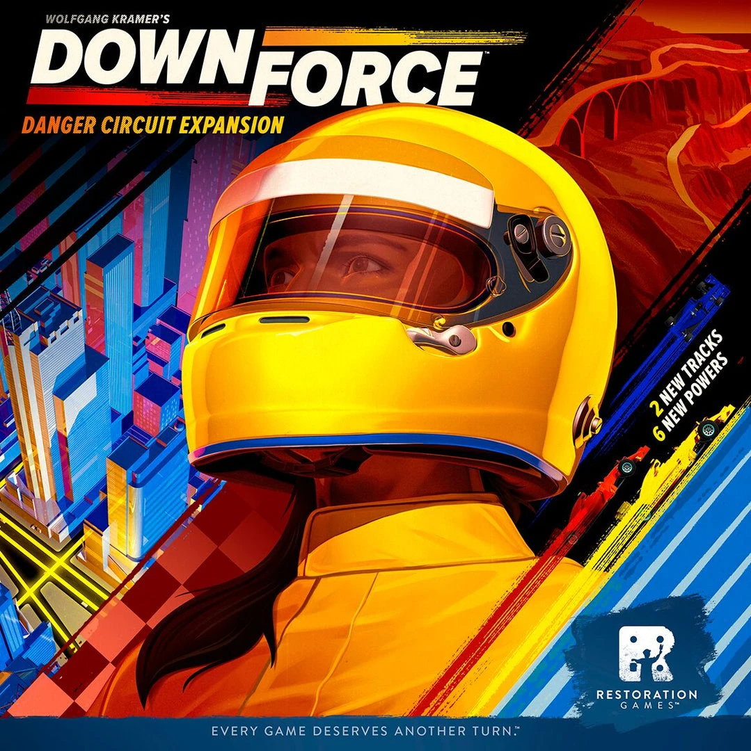 Restoration Games Downforce: Danger Circuit Board Games 1 Restoration Games Downforce: Danger Circuit Board Games