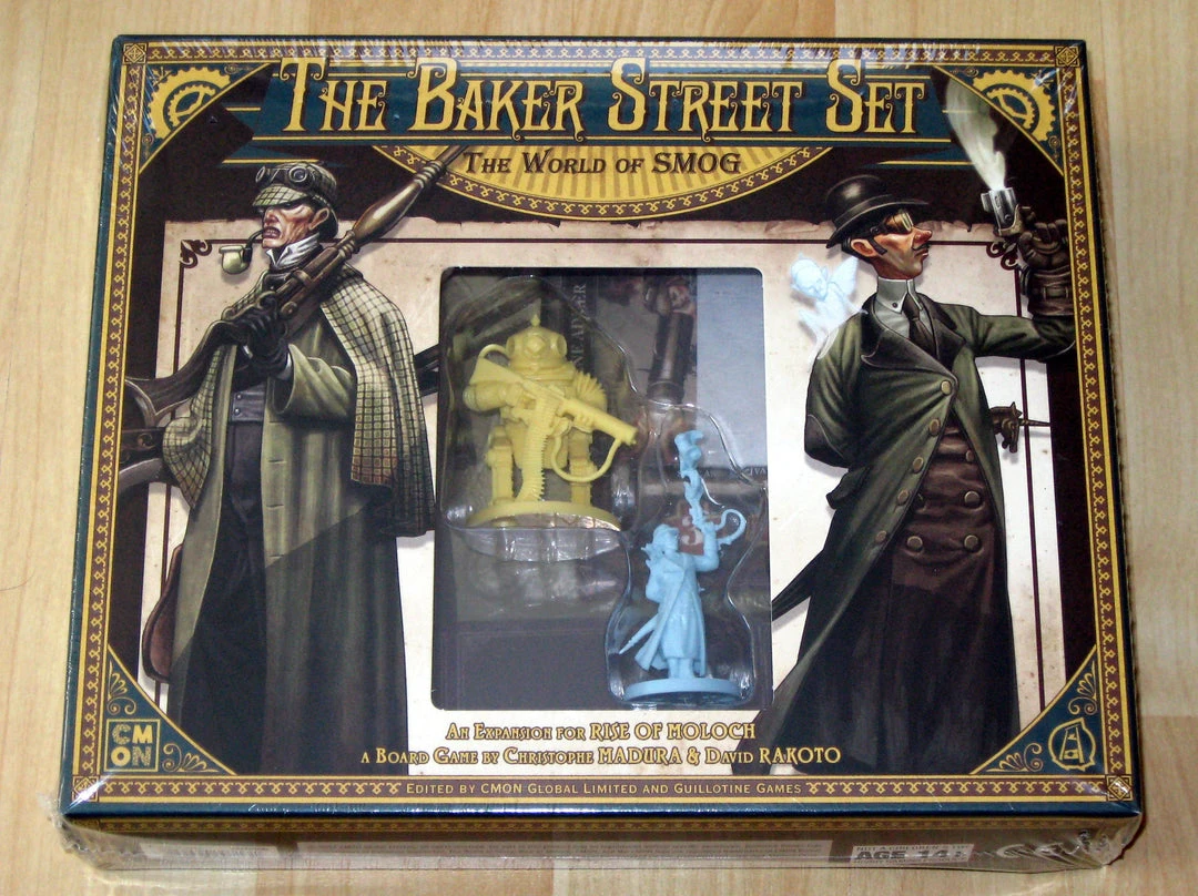 CMON Limited The World Of SMOG: Rise Of Moloch – The Baker Street Set 1 CMON Limited The World Of SMOG: Rise Of Moloch – The Baker Street Set