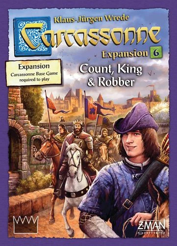 Z-Man Games Carcassonne: Count, King & Robber Board Games 1 Z-Man Games Carcassonne: Count, King & Robber Board Games