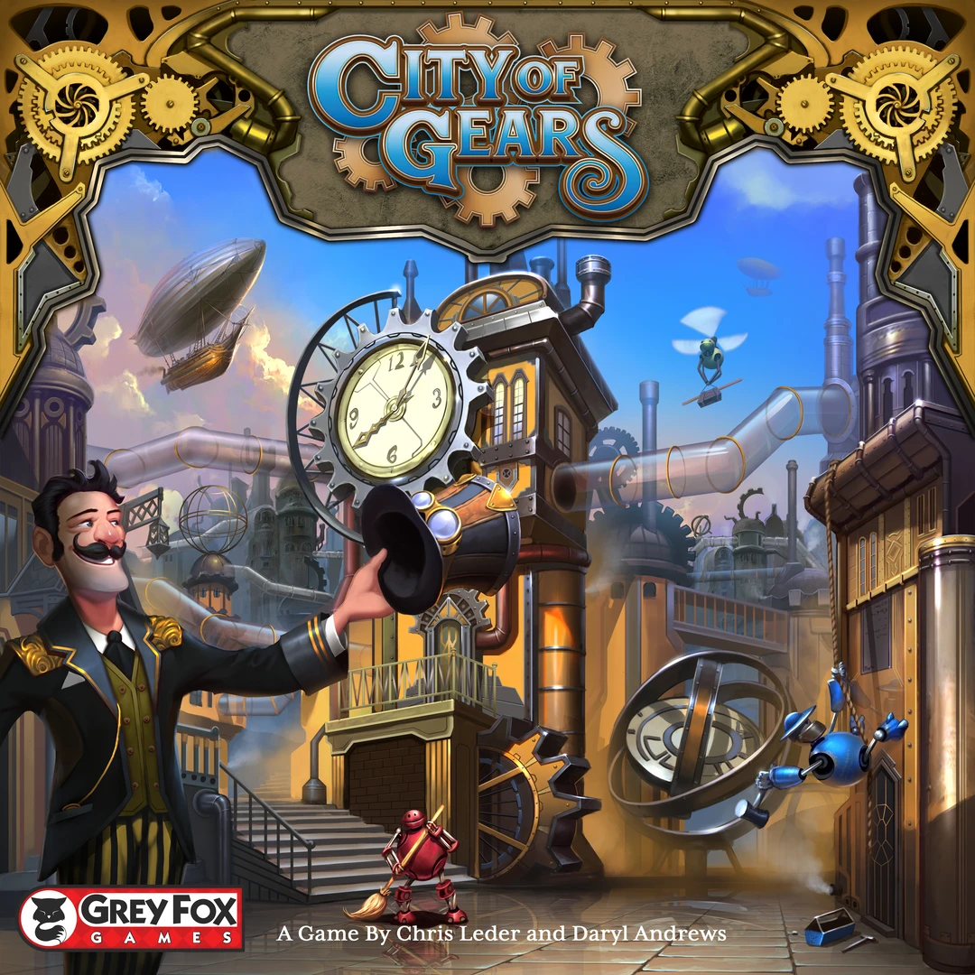 Grey Fox Games Board Games City Of Gears 1 Grey Fox Games Board Games City Of Gears