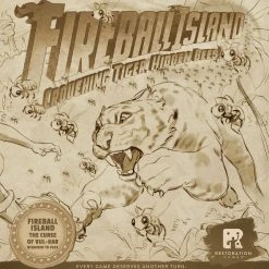 Restoration Games Board Games Fireball Island: The Curse Of Vul-Kar - Crouching Tiger, Hidden Bees!