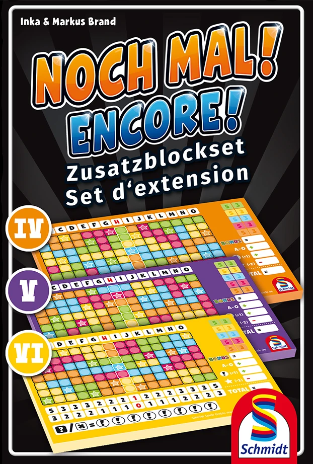 Schmidt Spiele Noch Mal!: Zusatzblockset (IV, V, VI) 1 Schmidt Spiele Noch Mal!: Zusatzblockset (IV, V, VI)